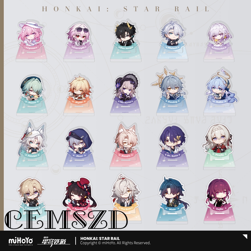 Acrylic Cosplay Prop - [Echte] Game Honkai Star Rail Mydei