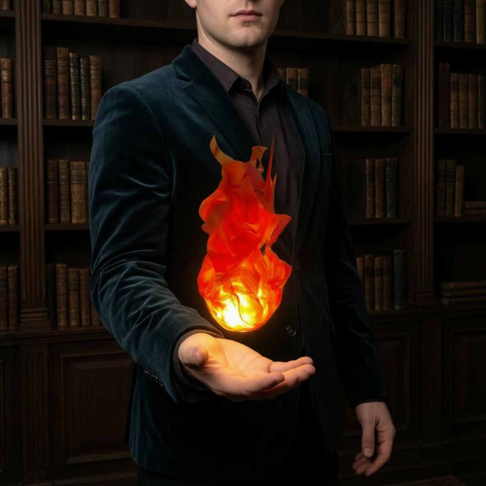 Cosplay Fireball Prop - Cosplay Vuurbal Rekwisieten Cosplay Sfeerlicht Zwevende