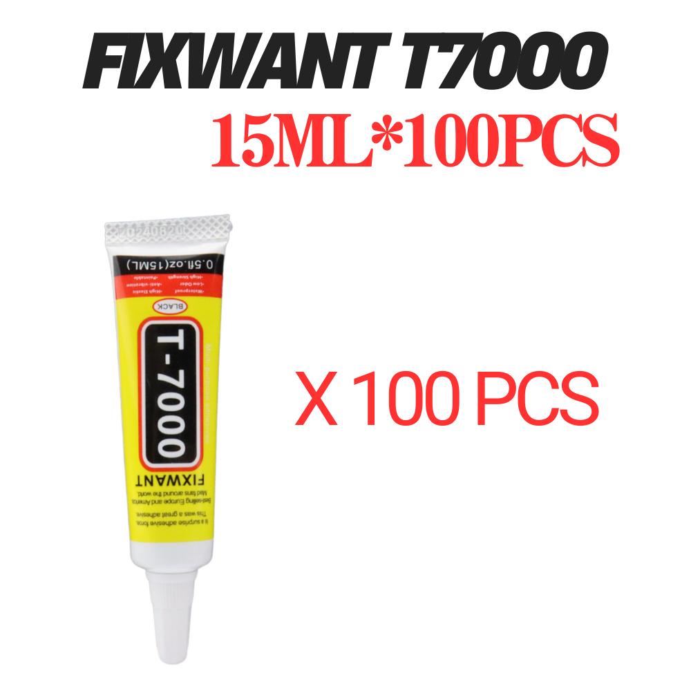 Contact Cement Glue - 100PCS 15ML T-7000 Zwart Contact Elektronische