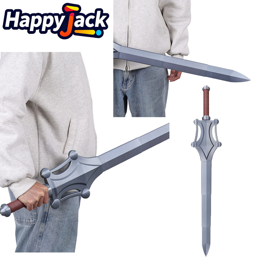 Cosplay Prop Knife - Fantasia Hij Cosplay Zilver Plastic Mes