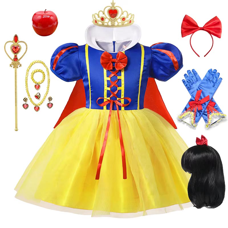 Cosplay Prop Bow - Sneeuwwitje Prinses Jurk Kinderen Meisje Kostuum
