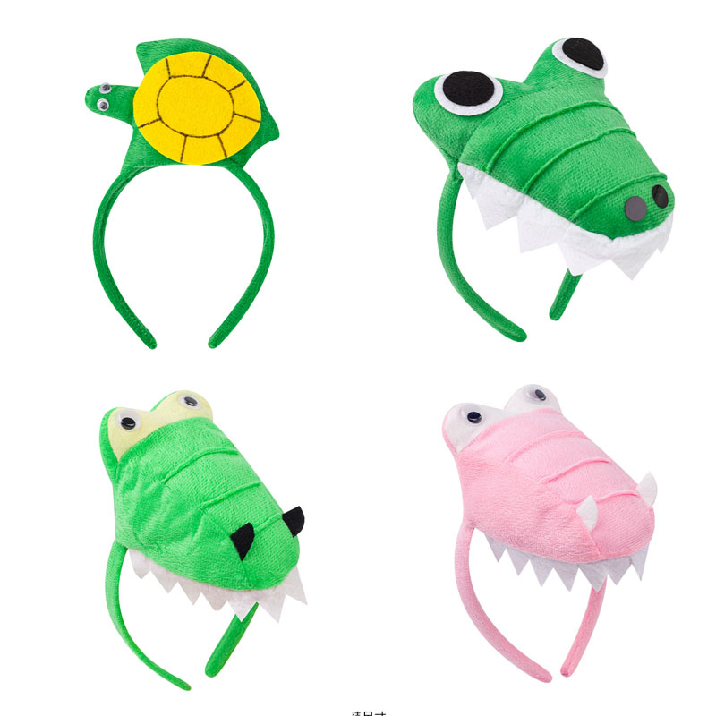 Cosplay Prop Bow - Dier Krokodil Dinosaurus Schildpad Hoofdband Staart