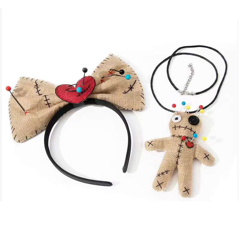 Voodoo Cosplay And Prop - Volwassen Halloween Cosplay Voodoo Pop Hoofdband