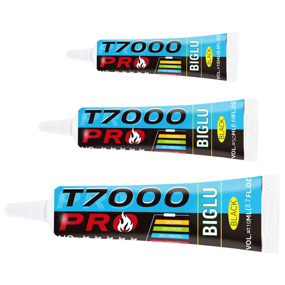 Contact Cement Glue - BIGLU T7000 PRO Lijm Zwart Contact