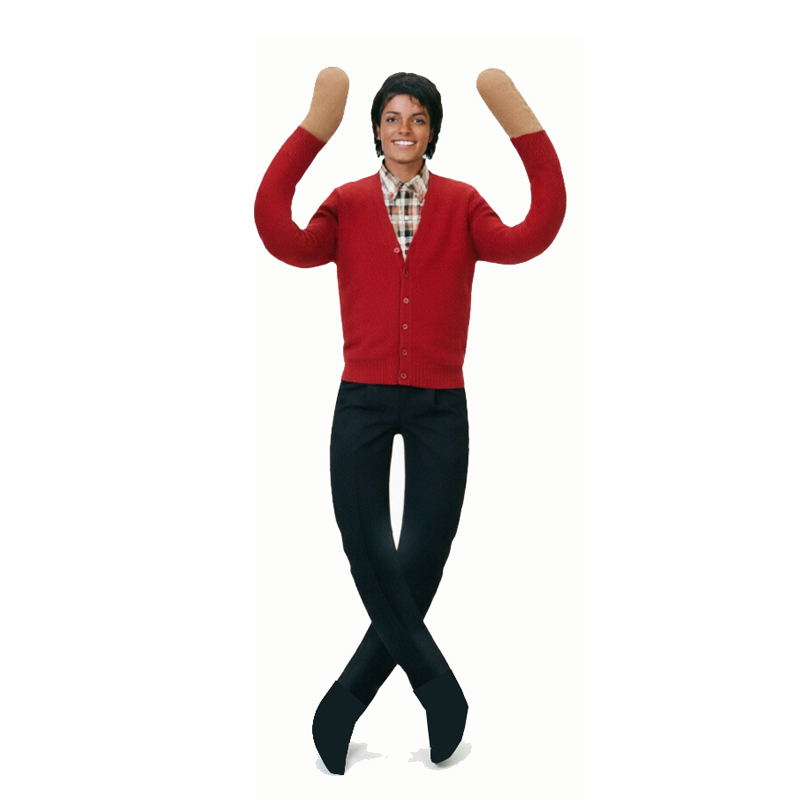 26CM Anime Michael Jackson Cos - Evoker Cosplay Prop recensie en prijs