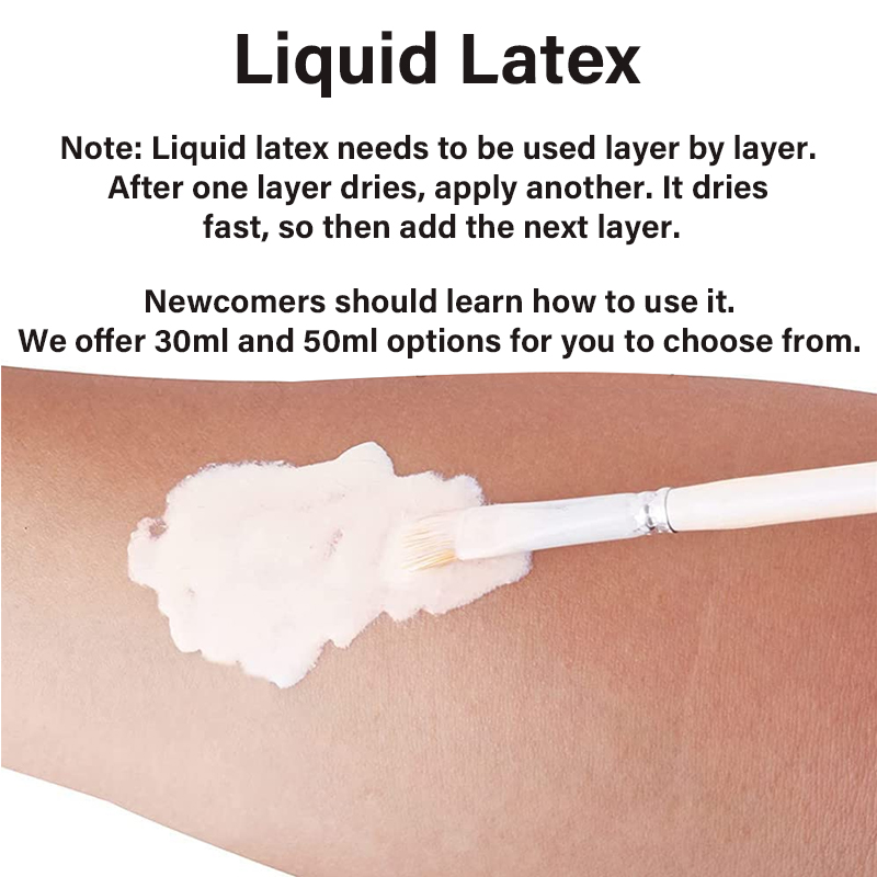 Snel drogende vloeibare latex  - Body Paint Sfx recensie en prijs