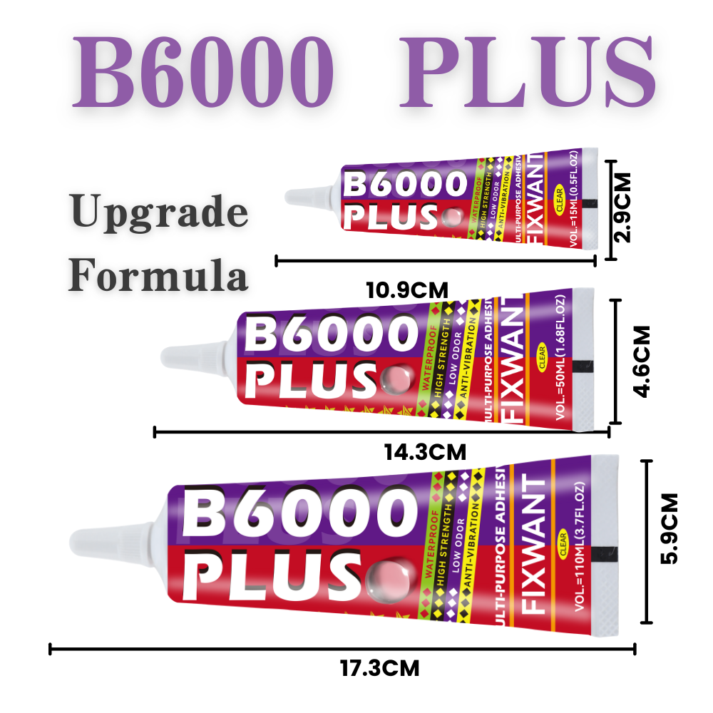 B6000 PLUS 15/50/110ML Clear C - Contact Cement Glue recensie en prijs