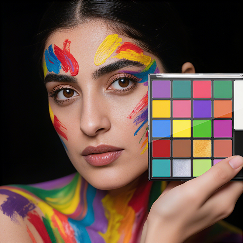 22-kleuren gezichts- en lichaa - Body Paint Sfx recensie en prijs