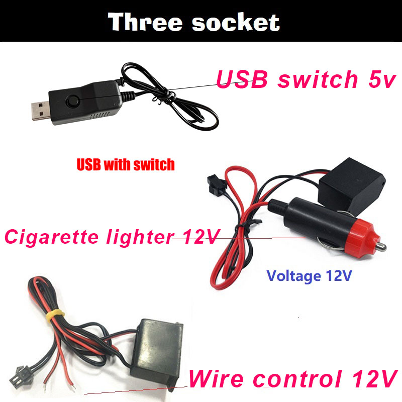 10 m/3 m/5 m Neon LED Auto-int - Led El Wire recensie en prijs
