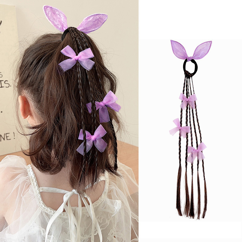 1PC Meisjes Boog Konijnenoren  - Cosplay Prop Bow recensie en prijs