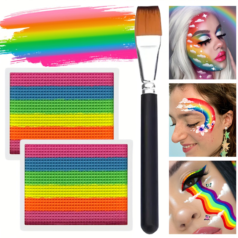 Regenboog gezichts- en lichaam - Body Paint Sfx recensie en prijs