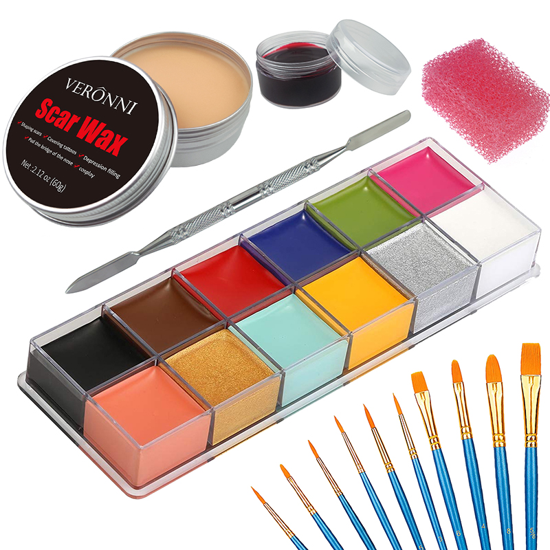Sfx Make-Up Kit 12 Kleur Gezic - Body Paint Sfx recensie en prijs