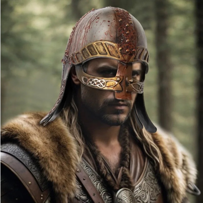 2026 Nieuwe Vikinghelm Middele - Cosplay Props Eva Foam recensie en prijs