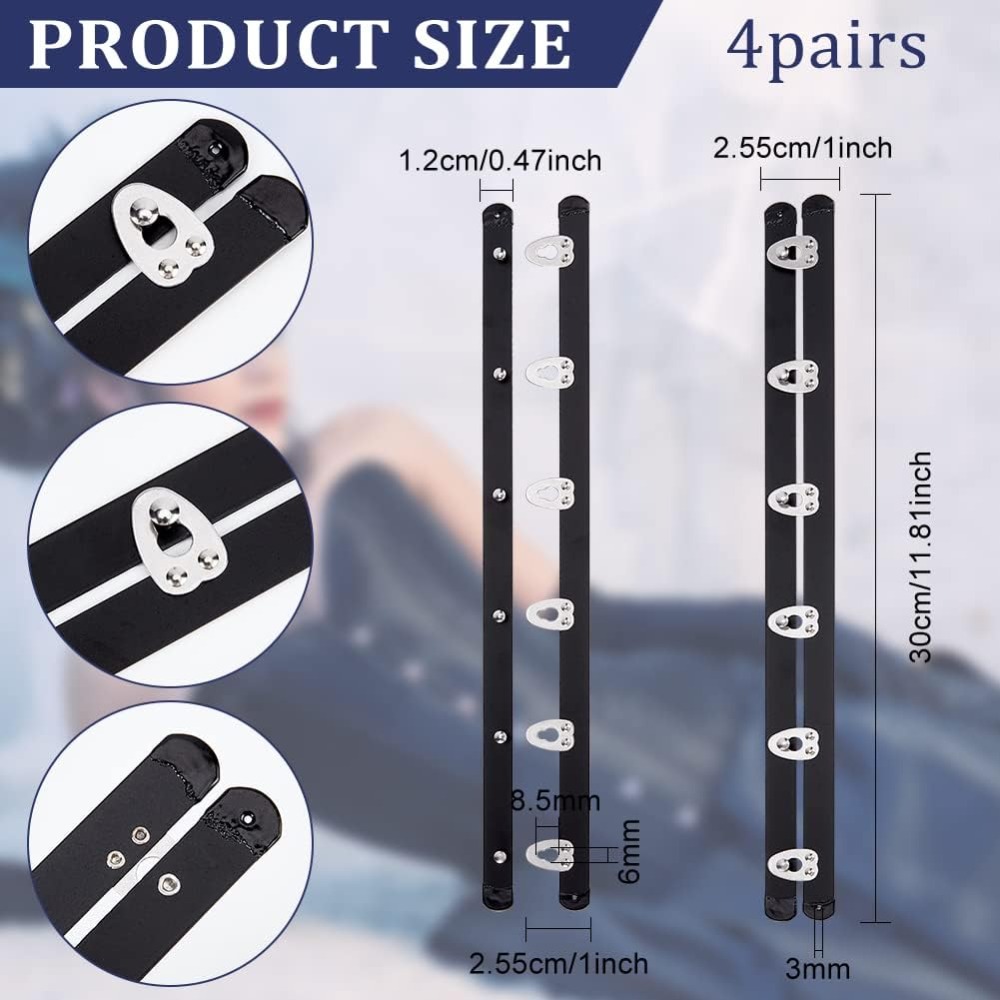 4 Pairs 201 Rvs Corset Busk St - Boning Corset Steel recensie en prijs