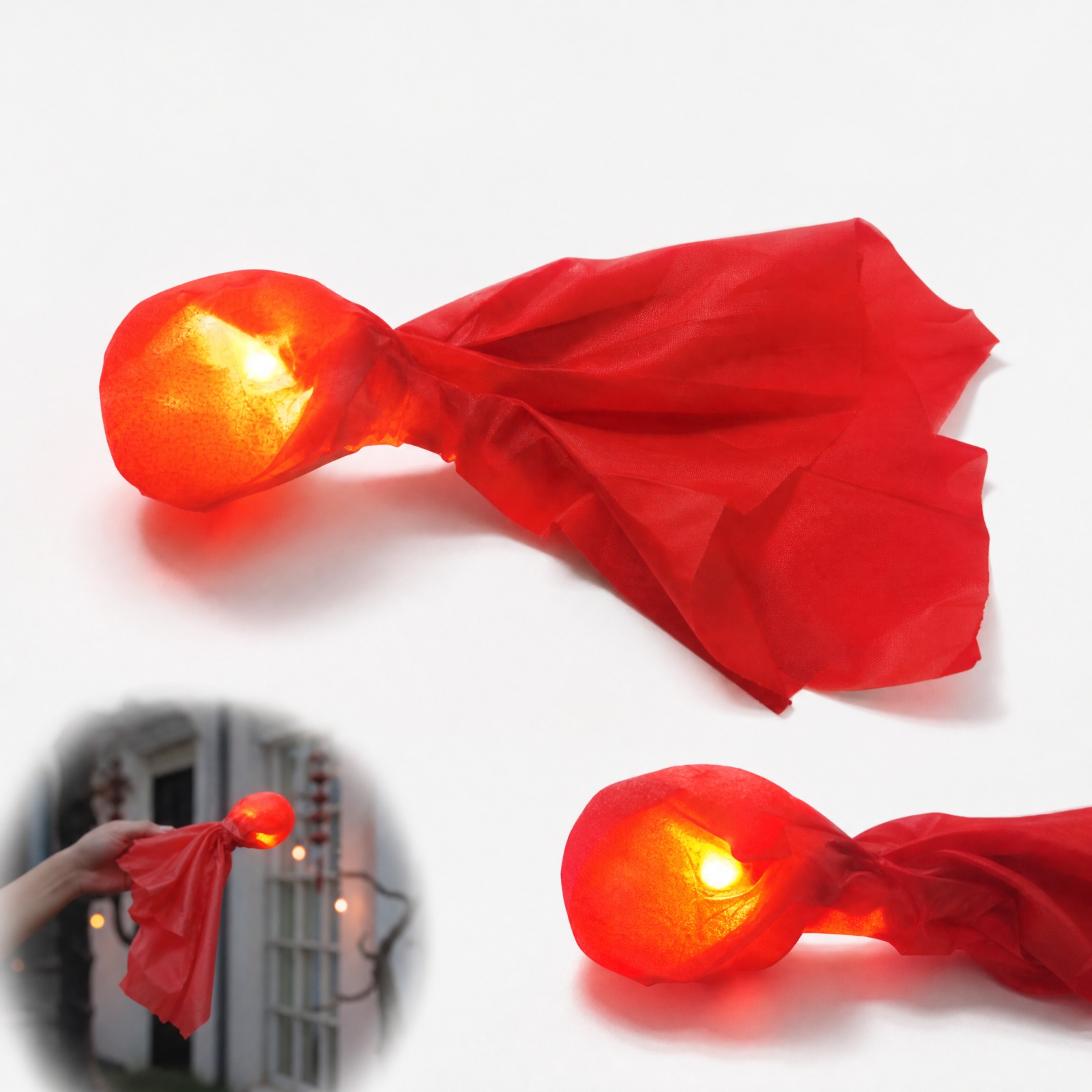 Halloween hangende zwevende vu - Cosplay Fireball Prop recensie en prijs
