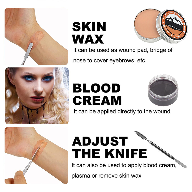 SFX Make-up Kit Littekens Wax  - Body Paint Sfx recensie en prijs