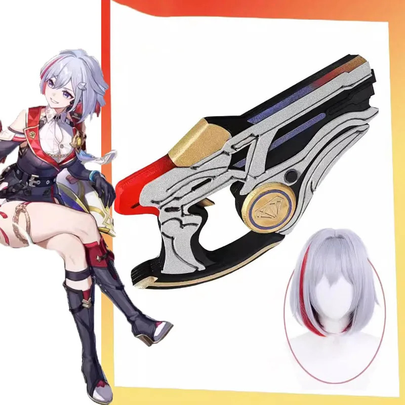 DY20Anime Game Honkai Star Rai - Heat Gun Cosplay recensie en prijs