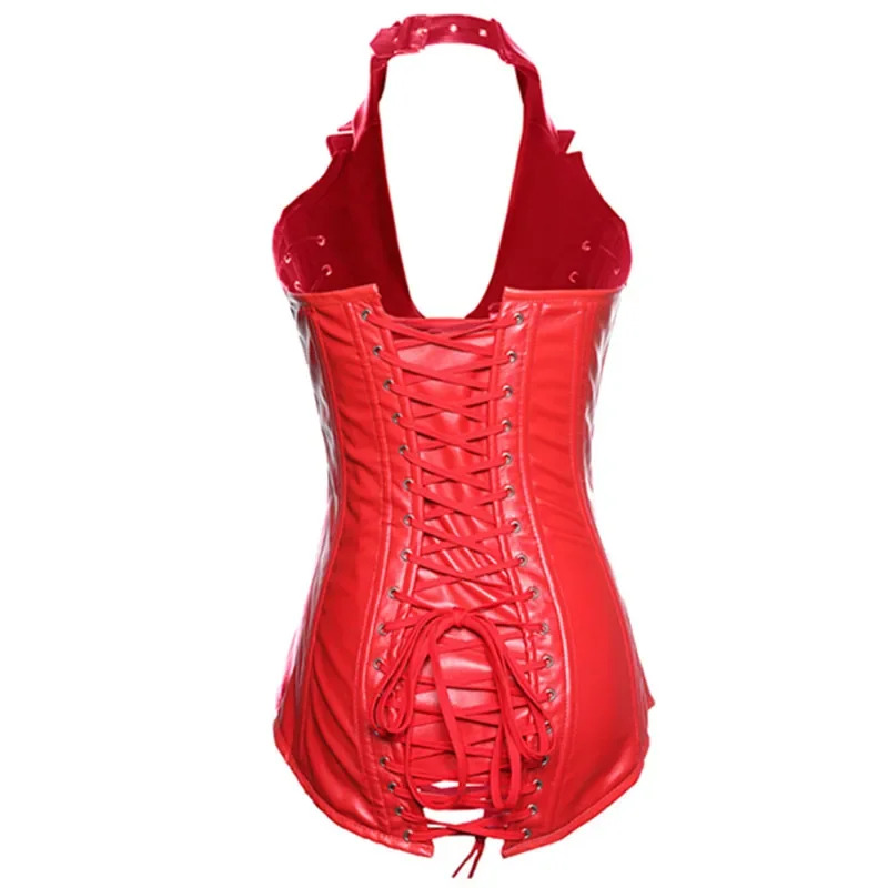 Sexy Retro Hof PU Kunstleer St - Boning Corset Steel recensie en prijs