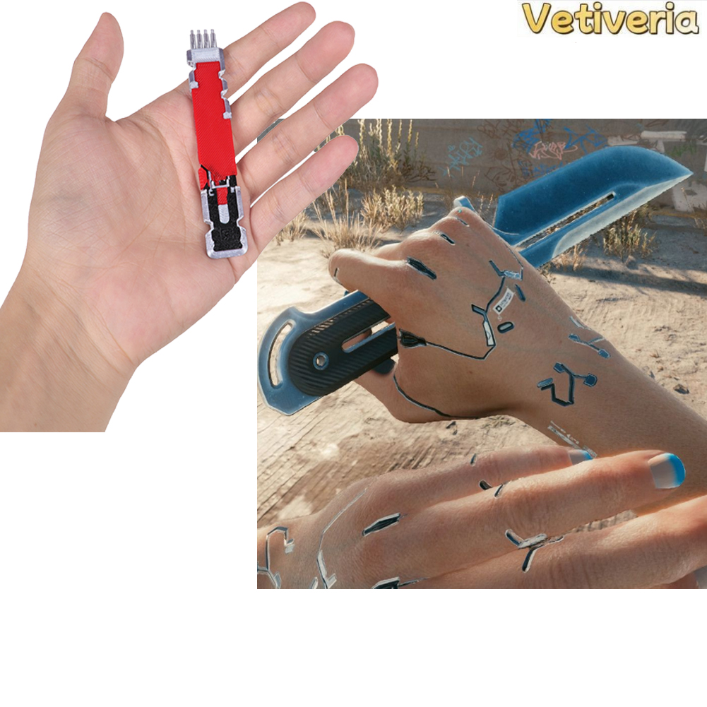 Volwassen Spel 2077 V Chip Pro - Cosplay Prop Knife recensie en prijs